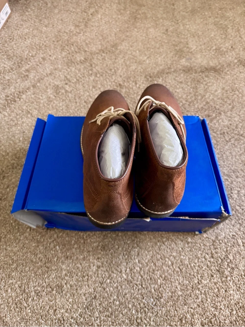 Men's Vince Camuto Brown Chukka Boots - Premium Casual Lace-Up